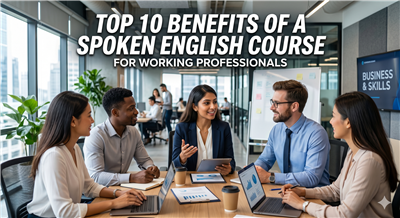 Top 10 Benefits of a Spoken English Course for Working Professionals
